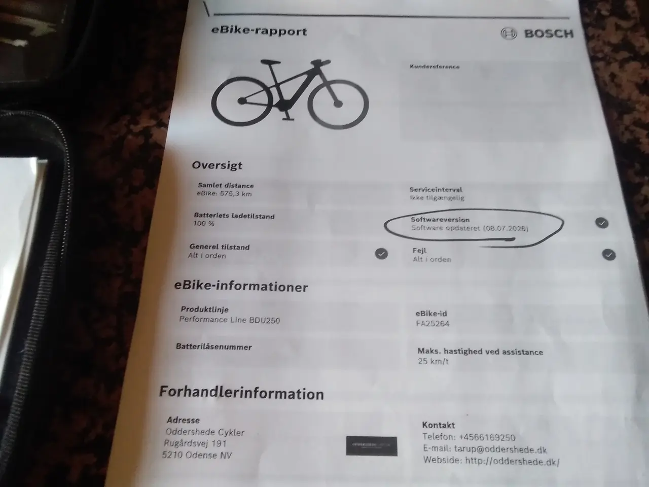 Billede 7 - Velh 3W 900 km Centermotor SKIVEBREMSER BYTTE !?!