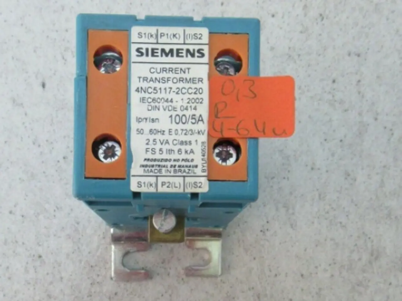Billede 1 - Siemens 4NC5117-2CC20 strømtransformer CT 100/5A 1