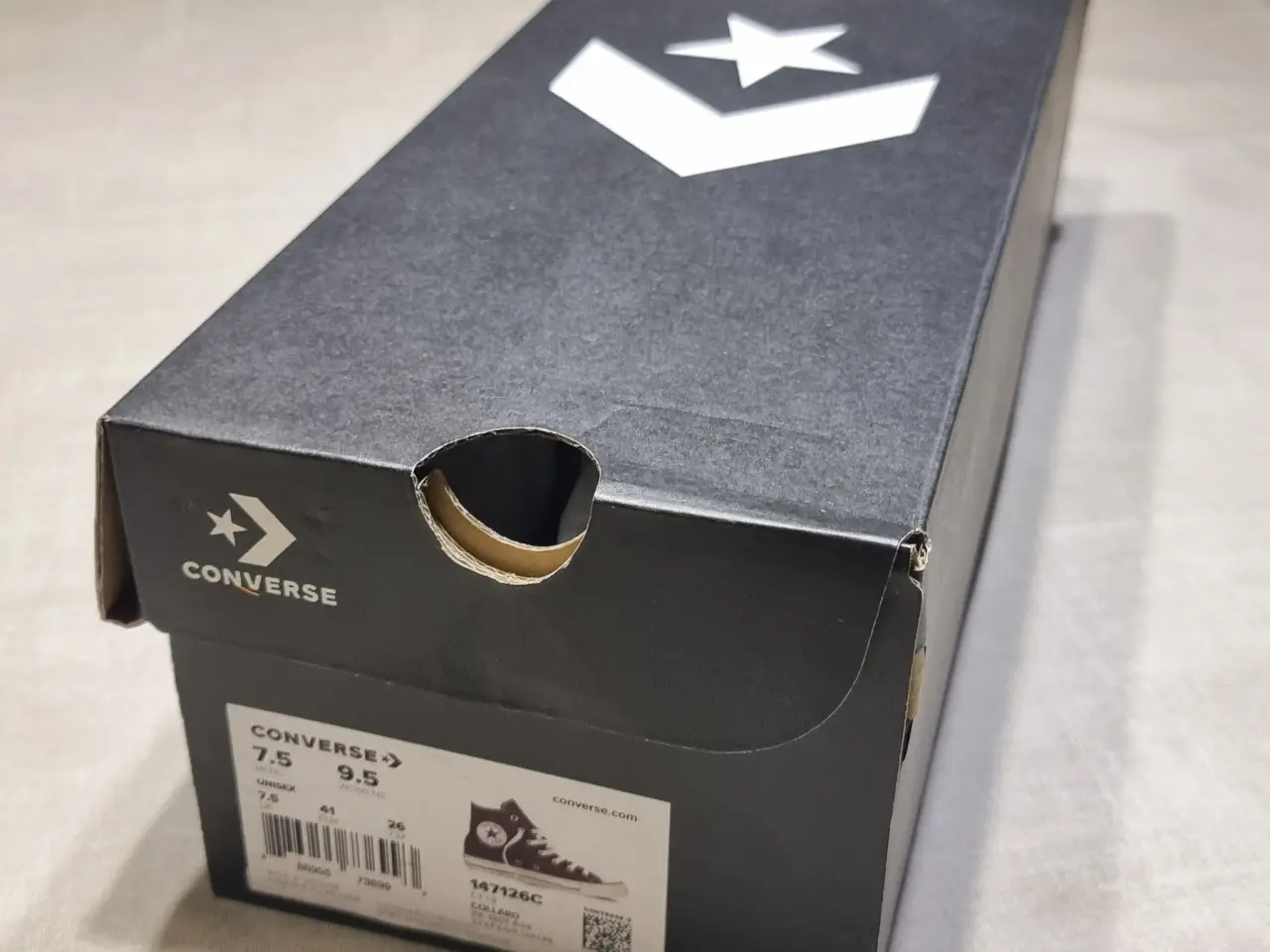 Billede 10 - Helt nye Converse hightops str. 41 oliven grønne