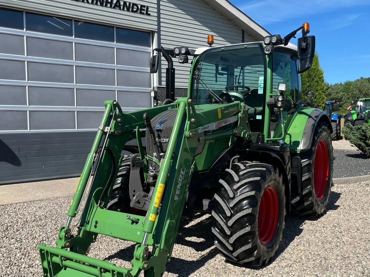 Billede 10 - Fendt 313 VARIO Med frontlift og frontlæsser