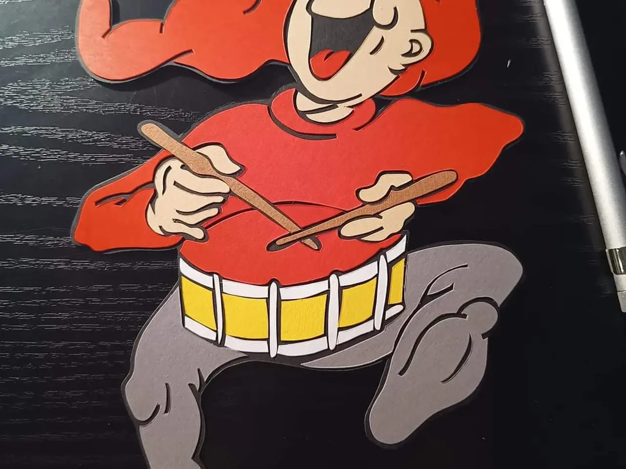 Billede 10 - Håndlavet papir klip