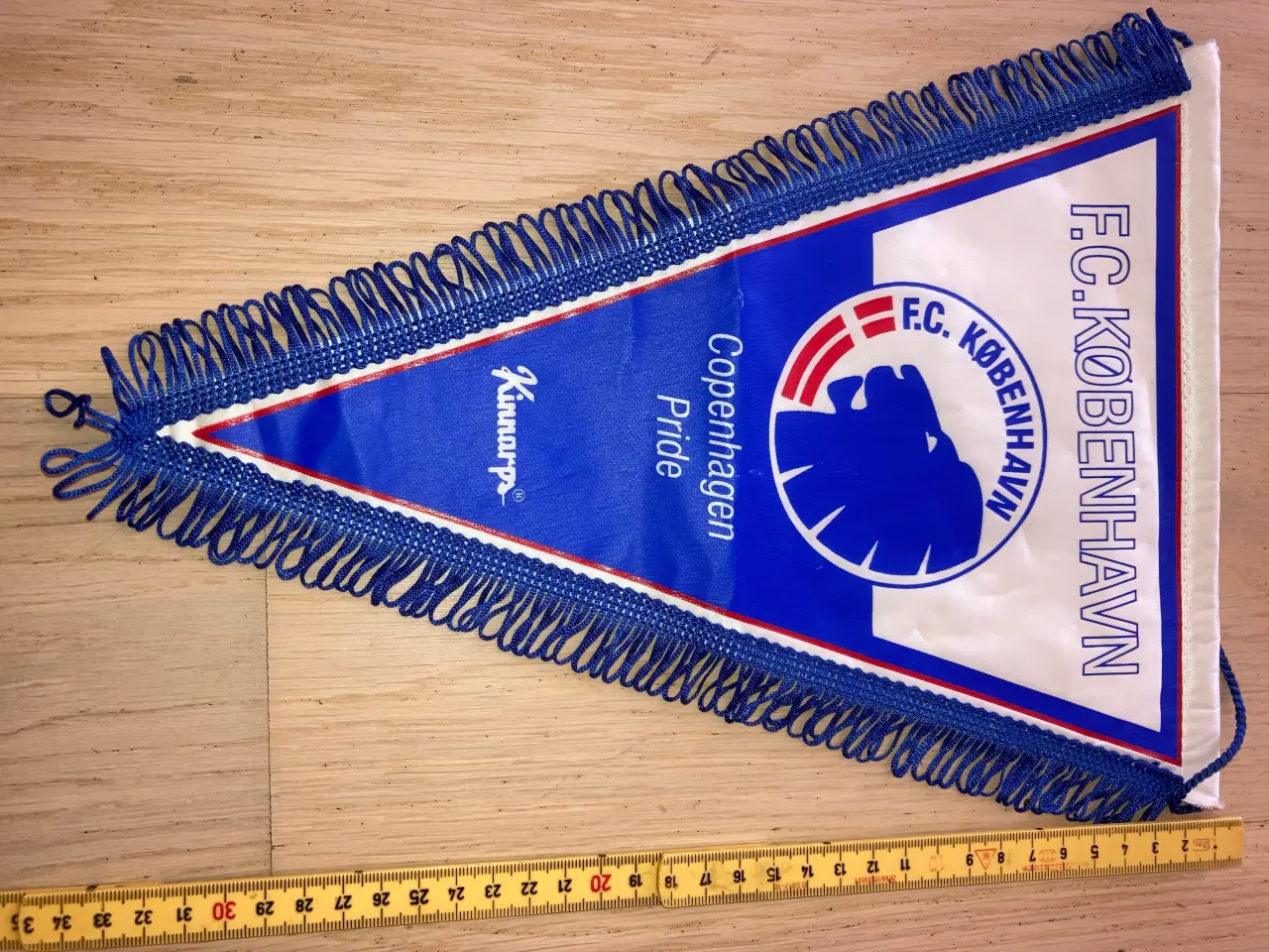 Billede 2 - FC København flag og vimpel samt løve bamse