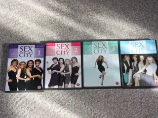 Sex and the city pris for 4 stk.