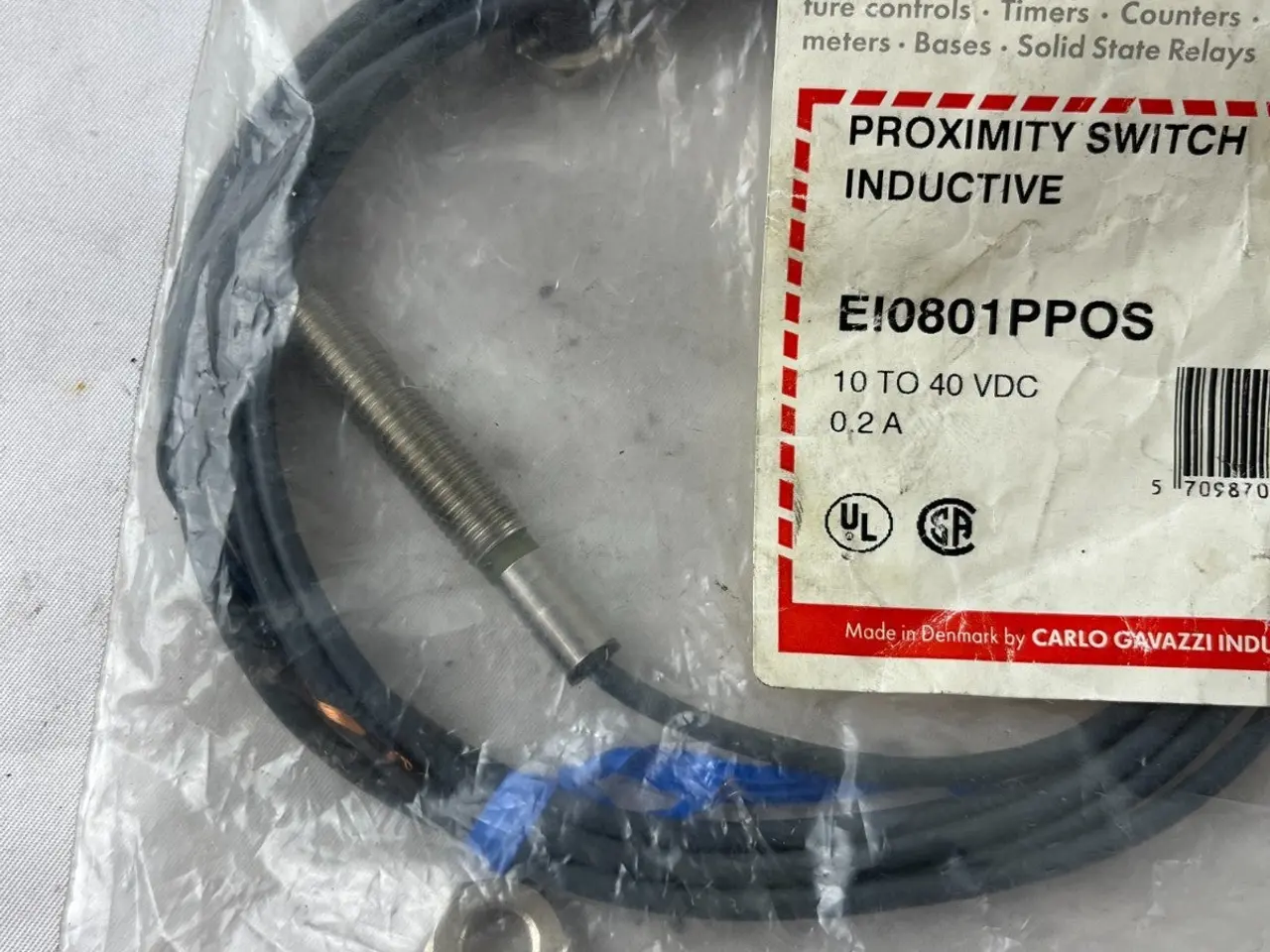 Billede 6 - Carlo Gavazzi EI0801PPOS Inductive Proximity 10–40