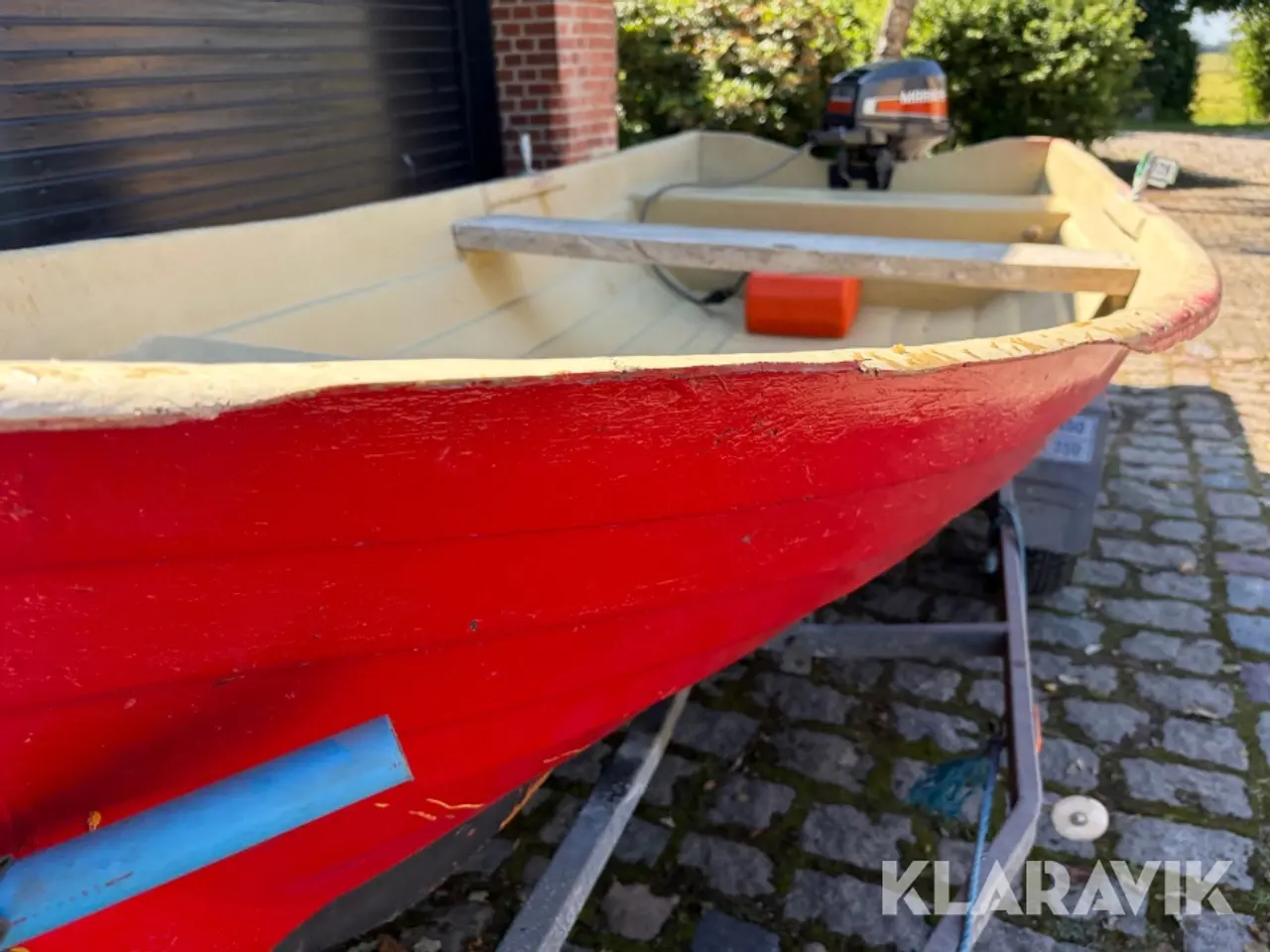 Billede 10 - Jolle med Mariner påhængsmotor og Variant bådtrailer