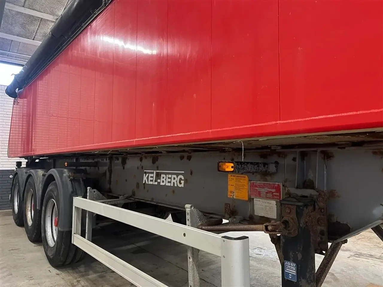 Billede 4 - Kel-Berg Tiptrailer 3 akslet 30m3