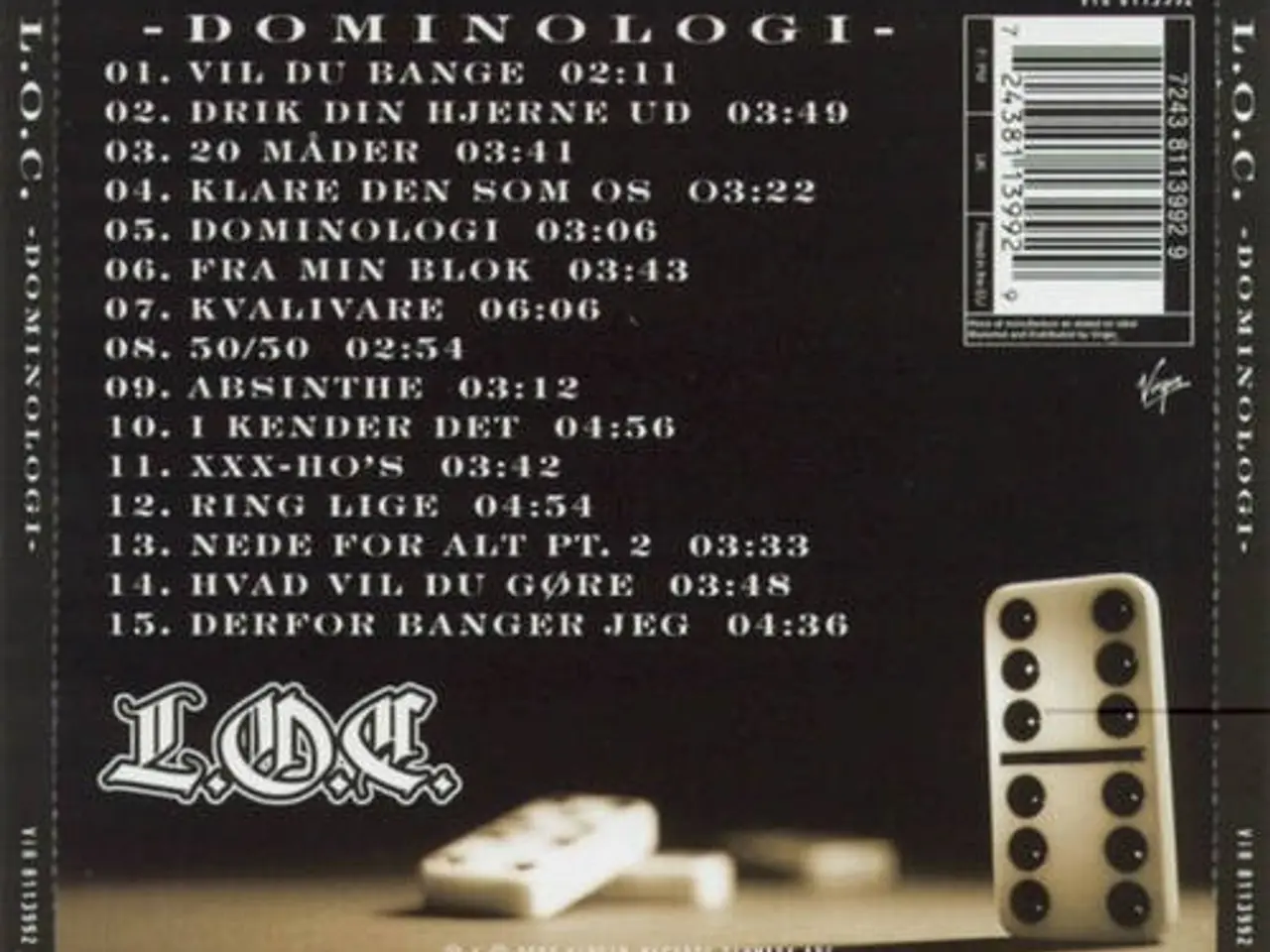Billede 3 - L.O.C. – Dominologi – CD