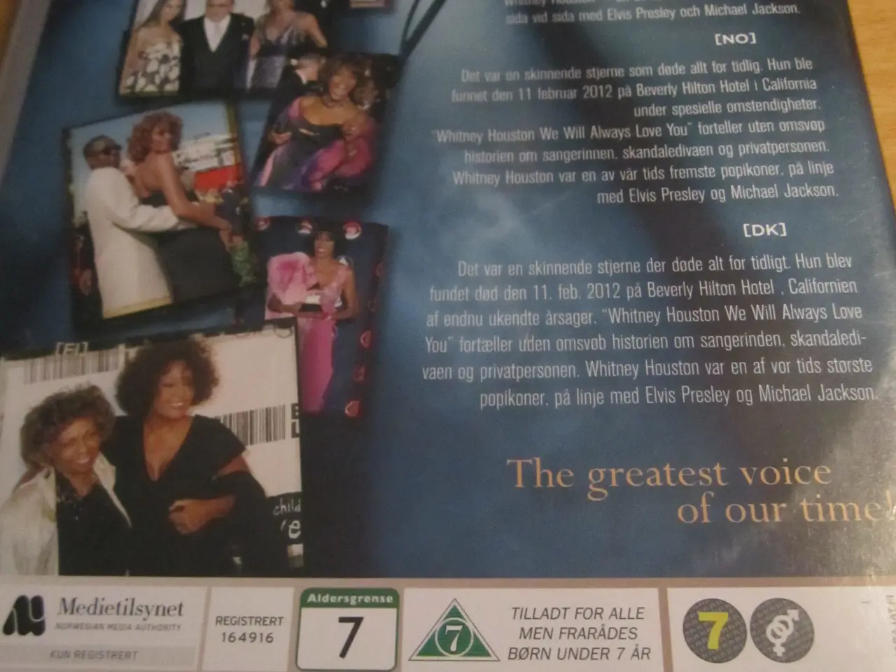 Billede 2 - WHITNEY HOUSTON. Dokumentar.