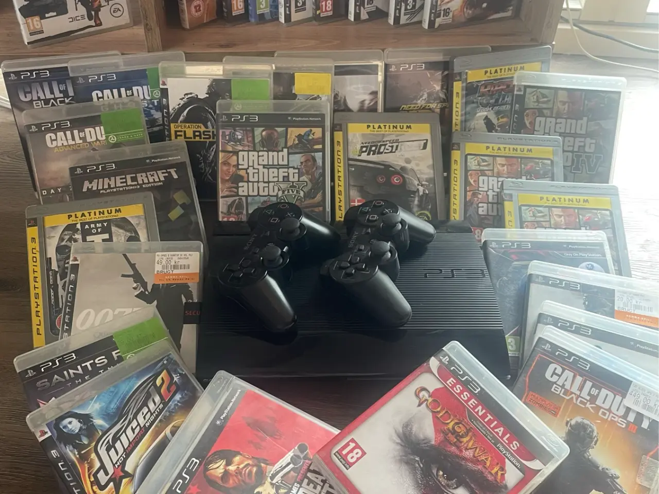 Billede 2 - Sony PlayStation 3 konsol med spil