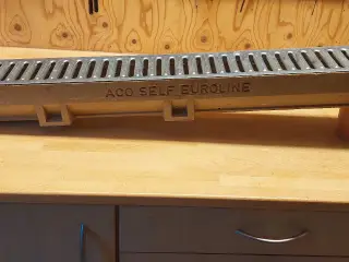 Afløbsrende 100 cm