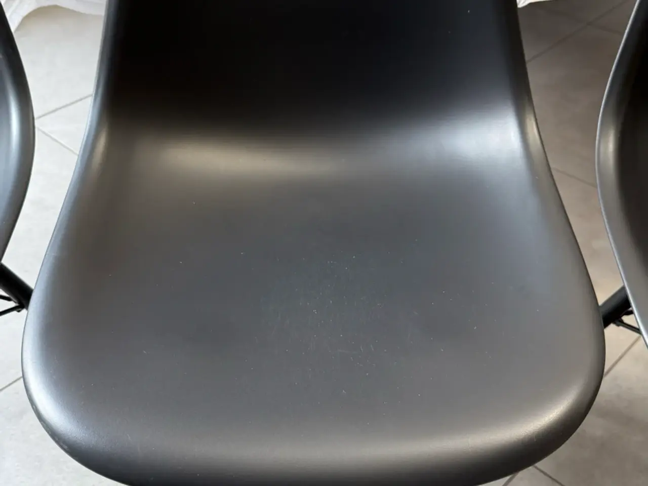 Billede 3 - Eames originale Plastic Chair spisebordsstol sort