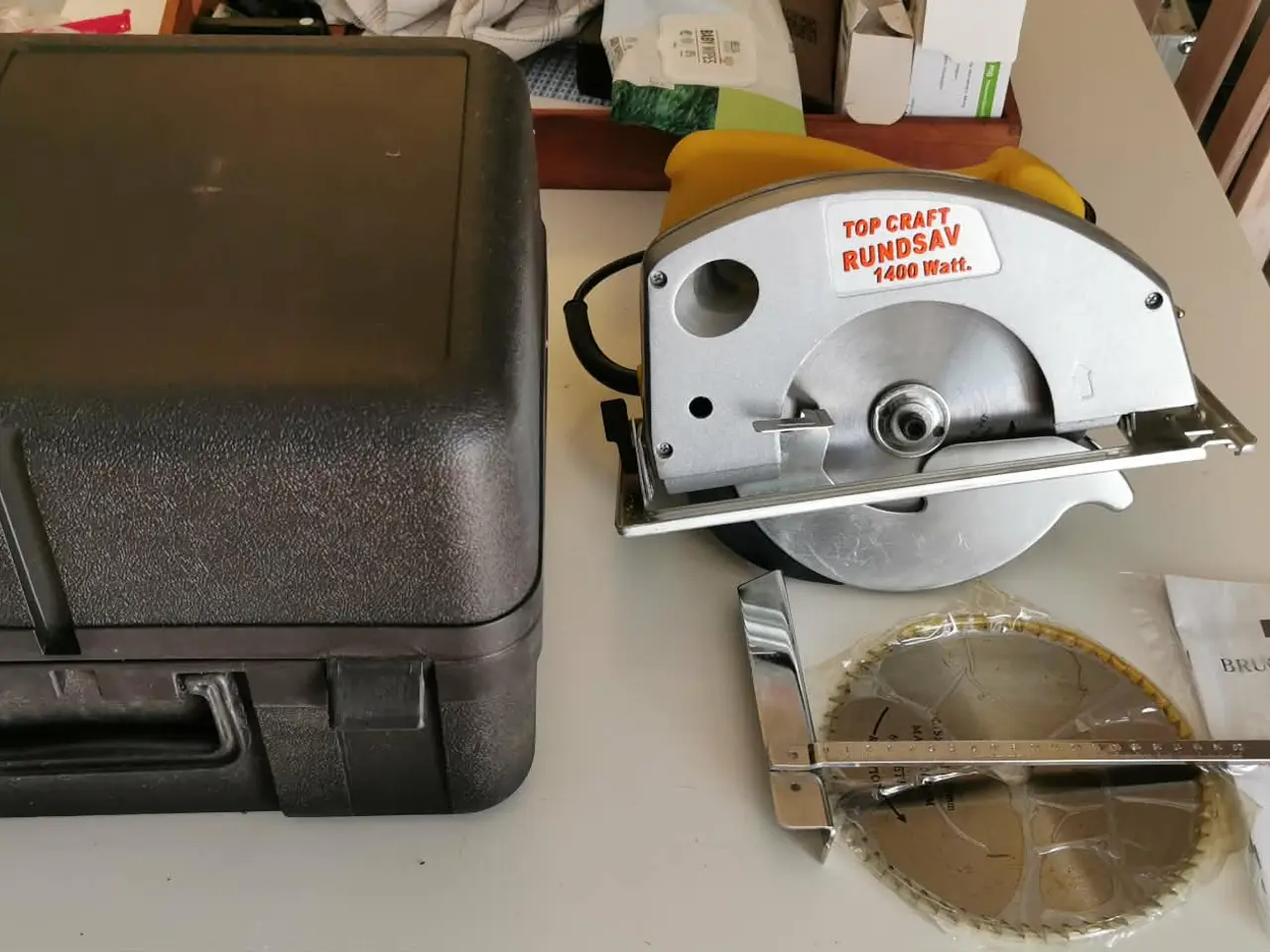Billede 1 - Rundsav Toolcraft 1400 watt,,Ny