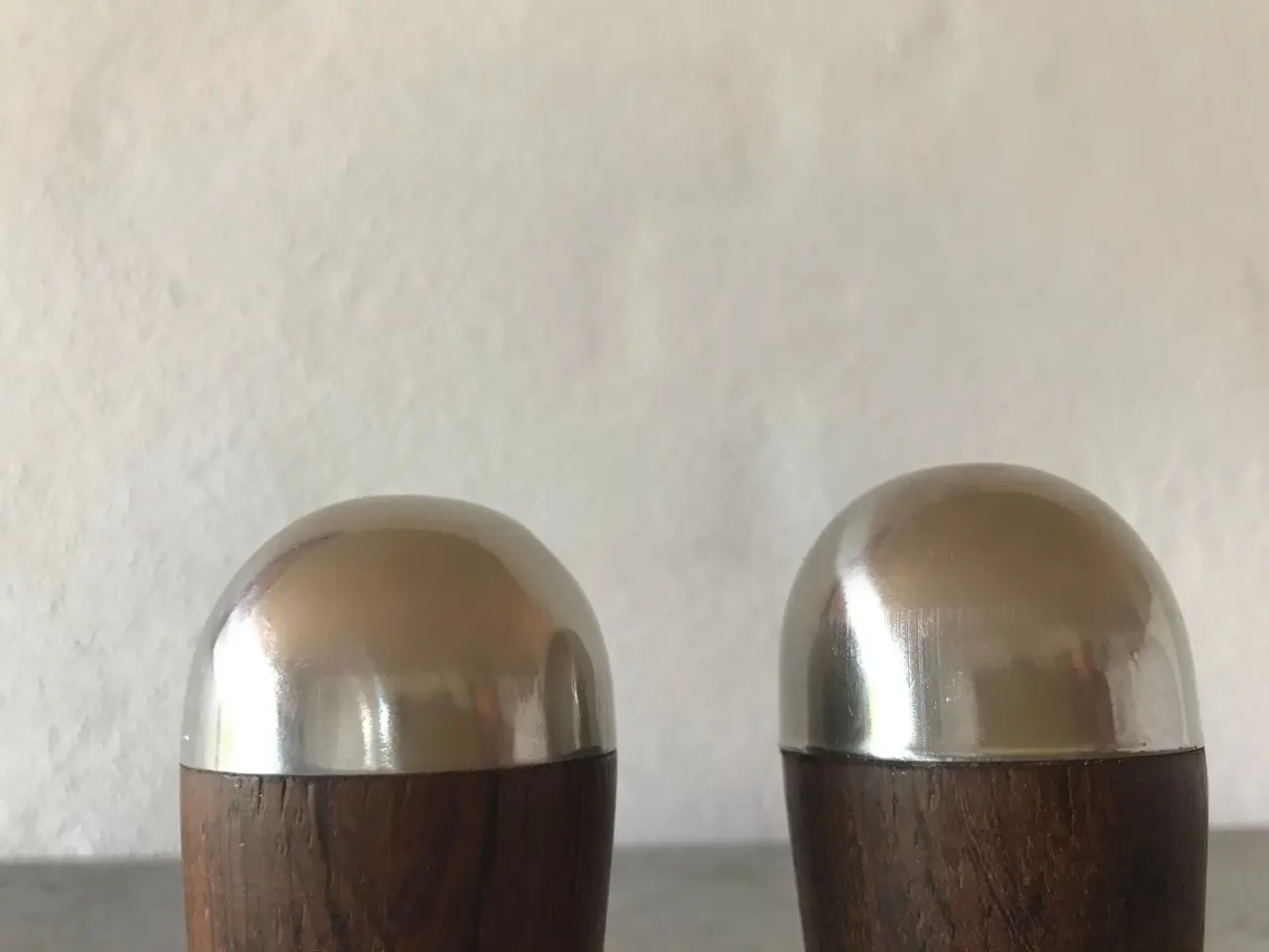 Billede 2 - Vintage salt og peber sæt i palisander