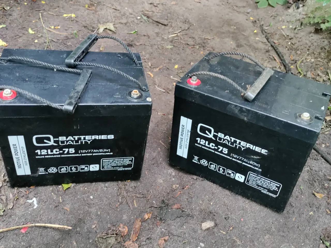 Billede 1 - 12 v 75 ah AGM batteri