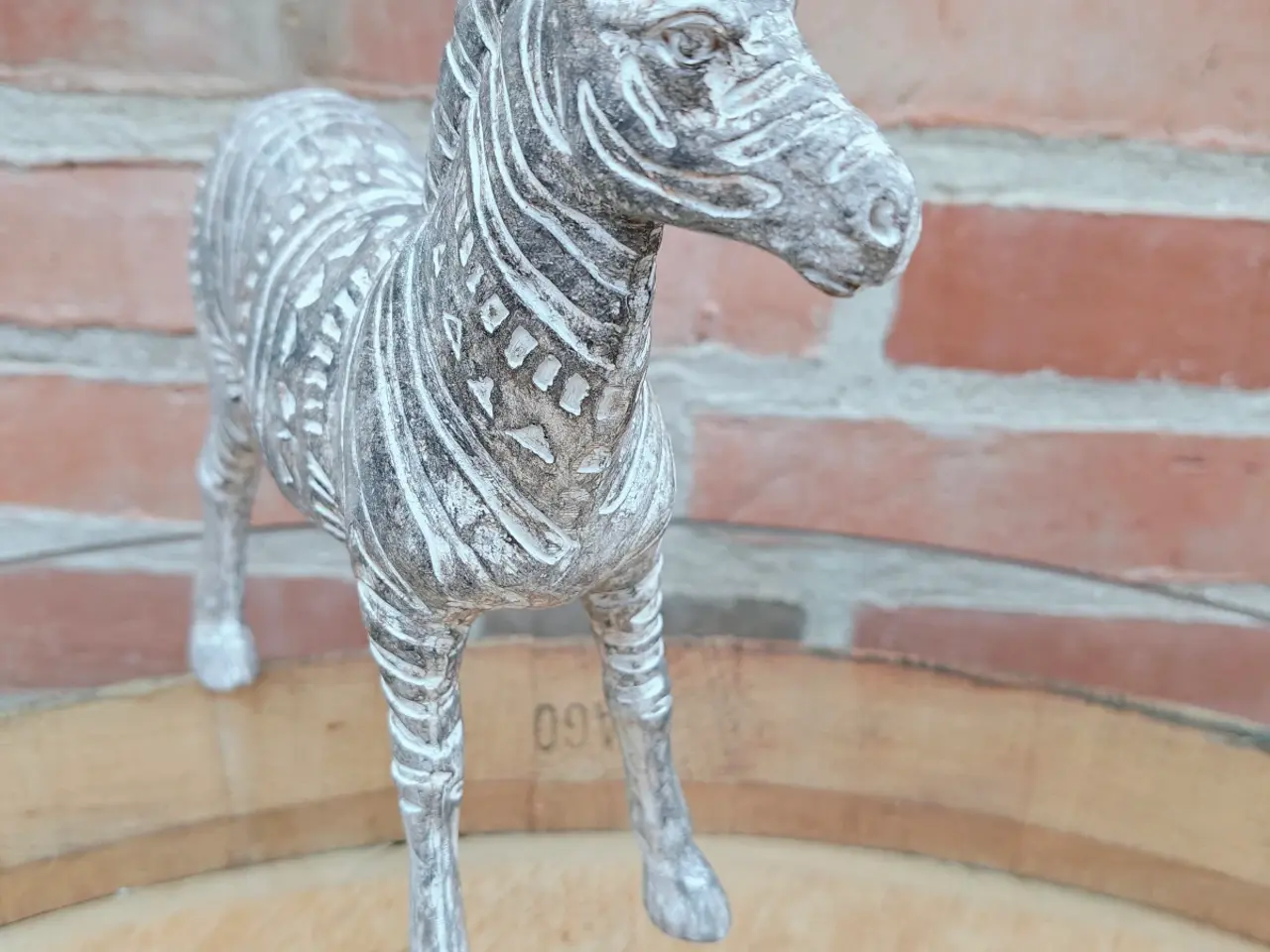 Billede 1 - Dekorativ zebra figur