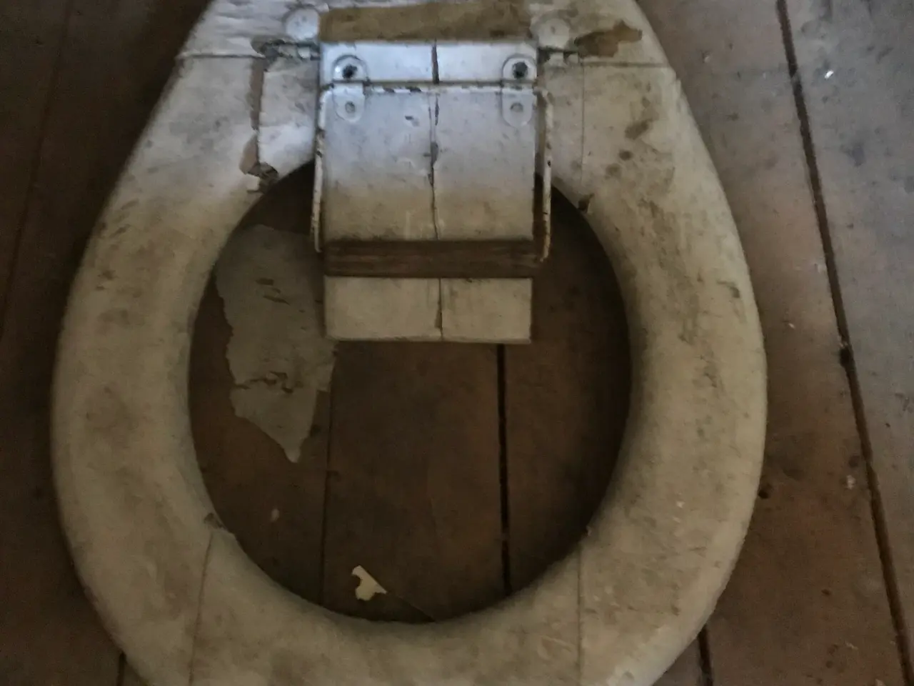 Billede 1 - Gl. Toilet sæde