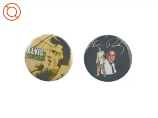 Badge med Elvis Presley (str. 5 cm)