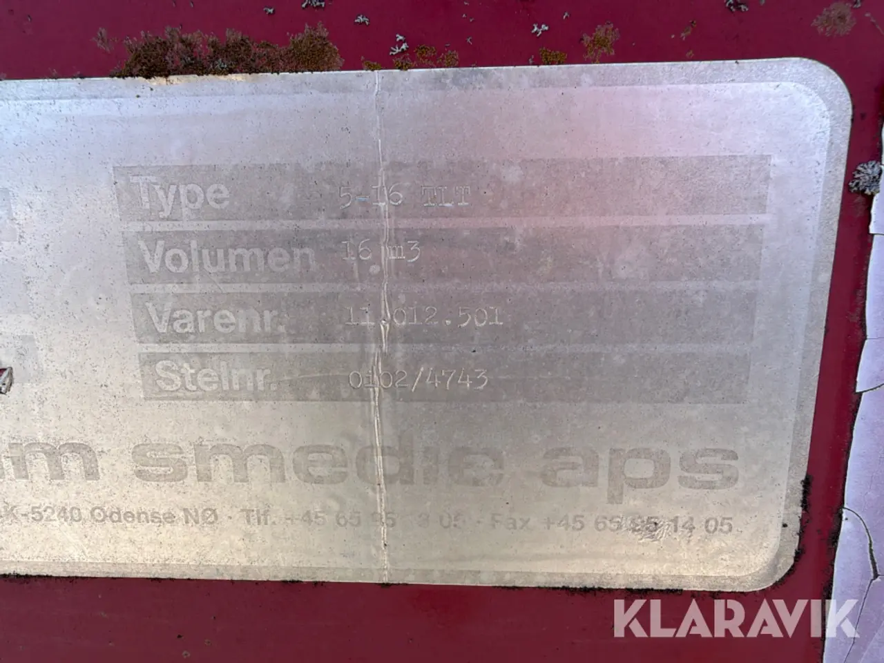 Billede 5 - Affaldscontainer Aasum 5-16 TLT