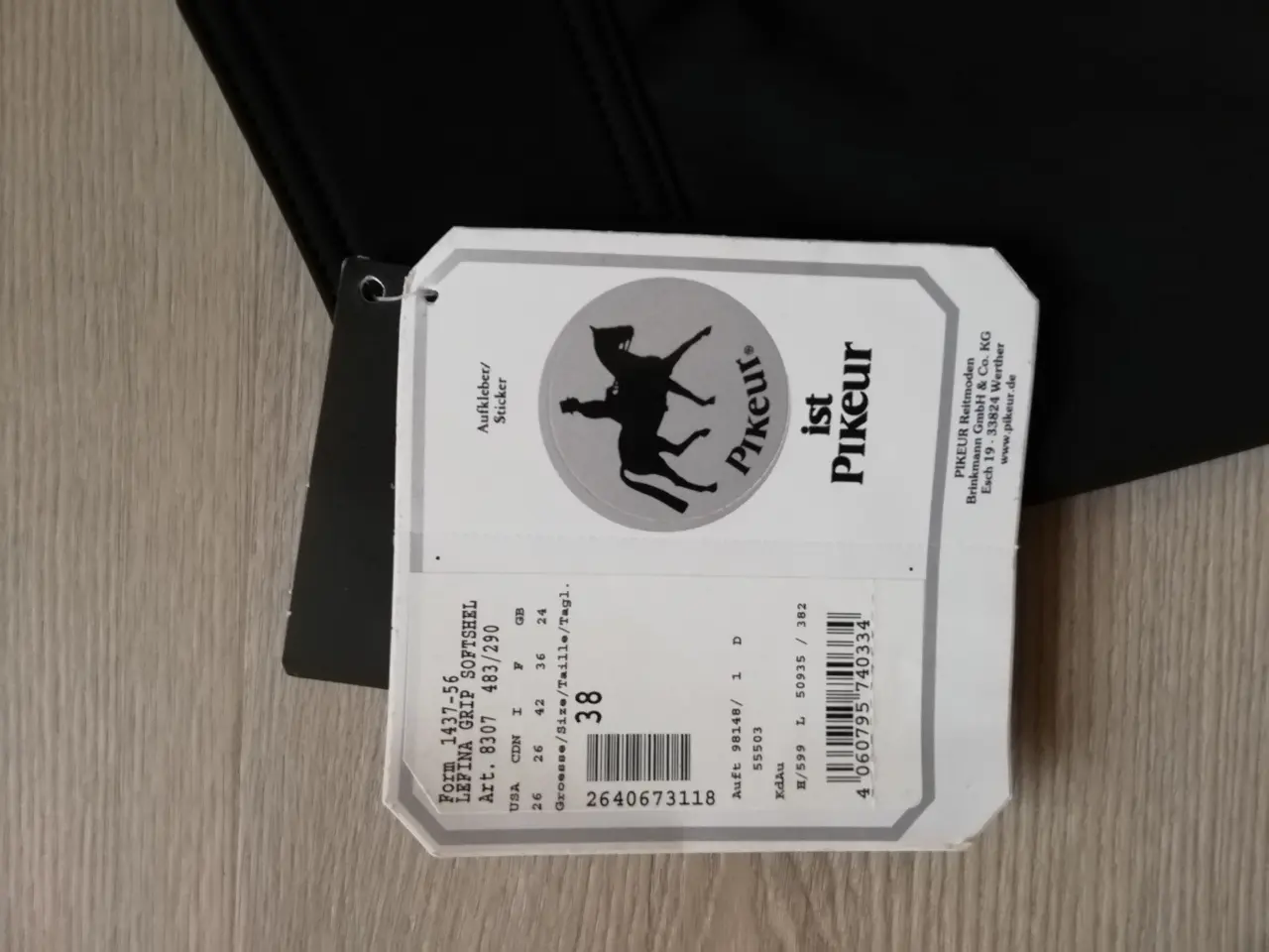 Billede 7 - Pikeur ridebukser med fullgrip