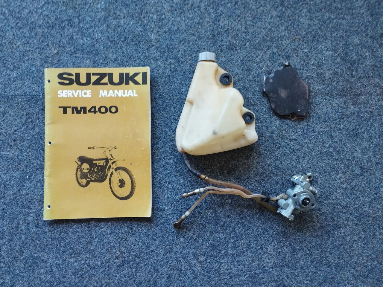 Billede 2 - Olie pumpe/olietank Suzuki Crosser. omkring årg 70