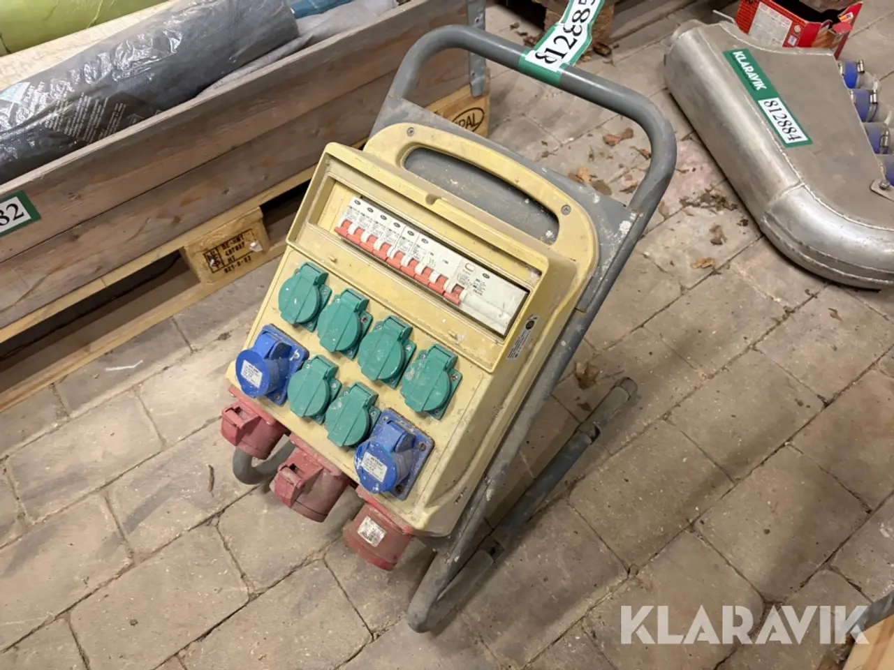 Billede 1 - Byggestrømstavle HTCN