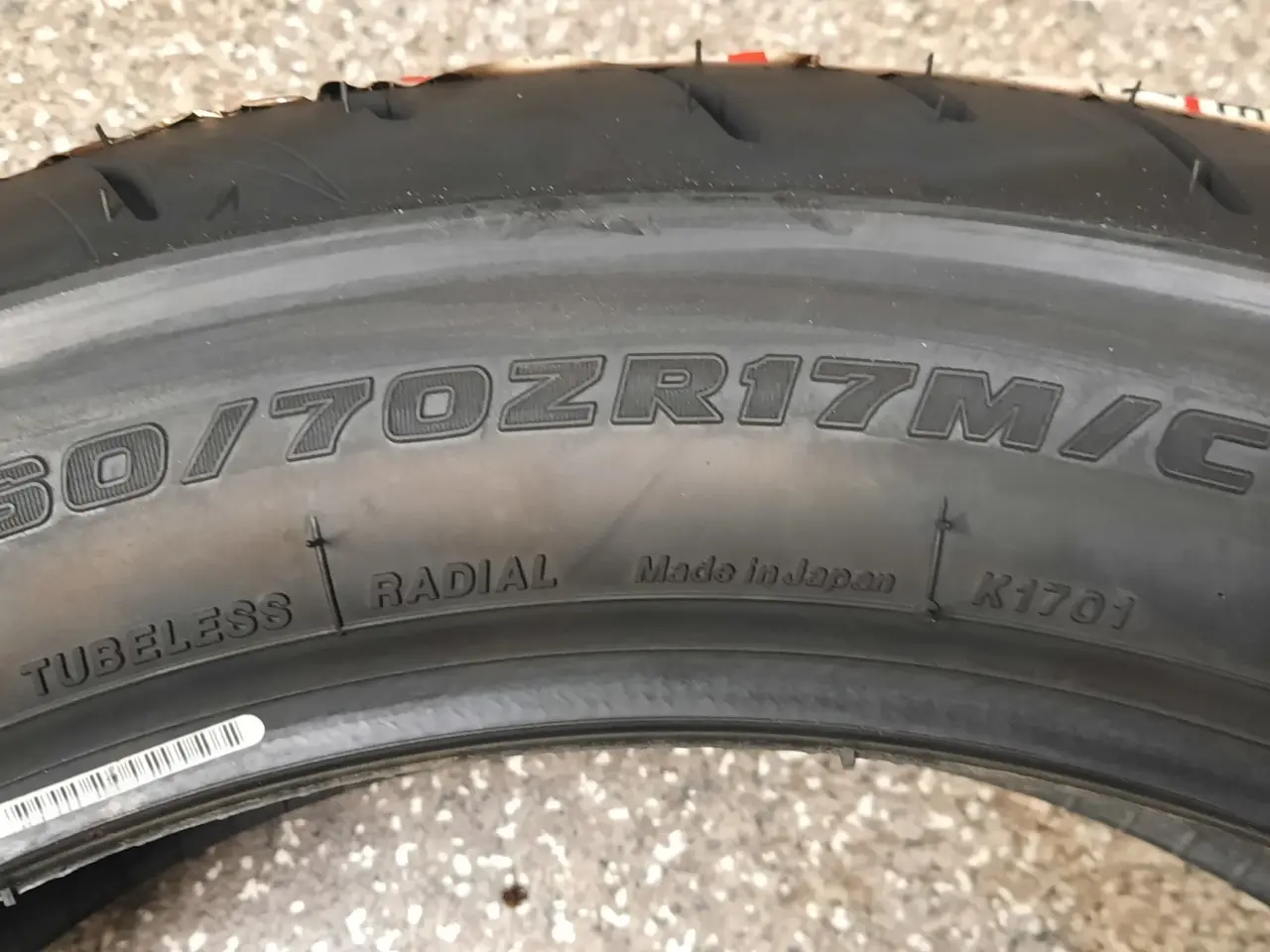Billede 2 - Bridgestone 160/70-17 T31