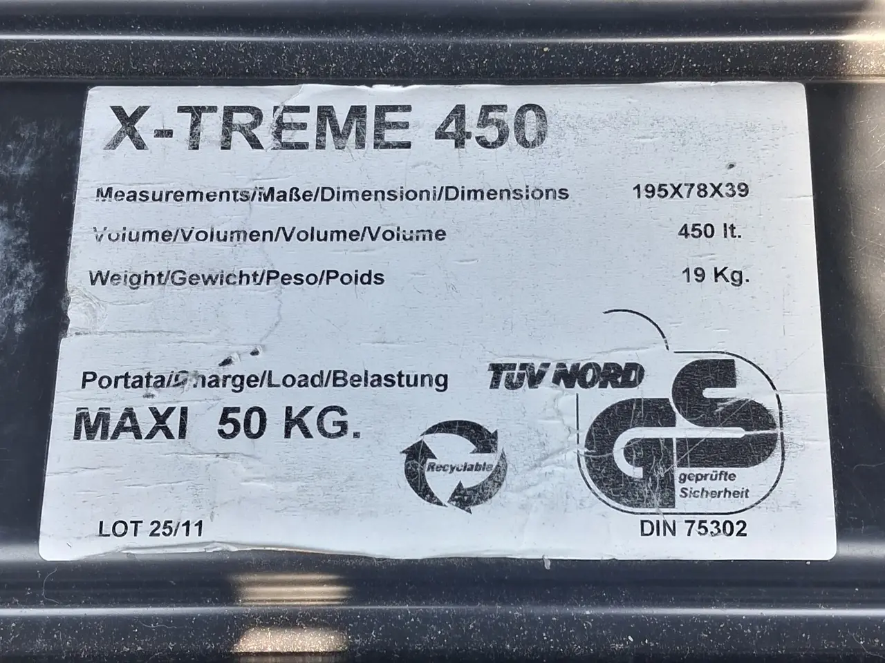 Billede 3 - Tagboks til max 50 kg