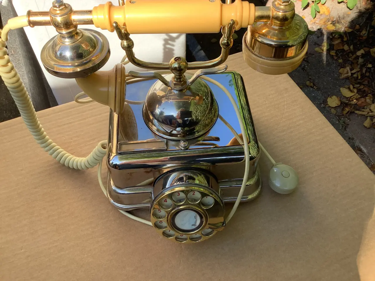 Billede 1 - Messing telefon