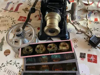 Gammel blikfilms projektor