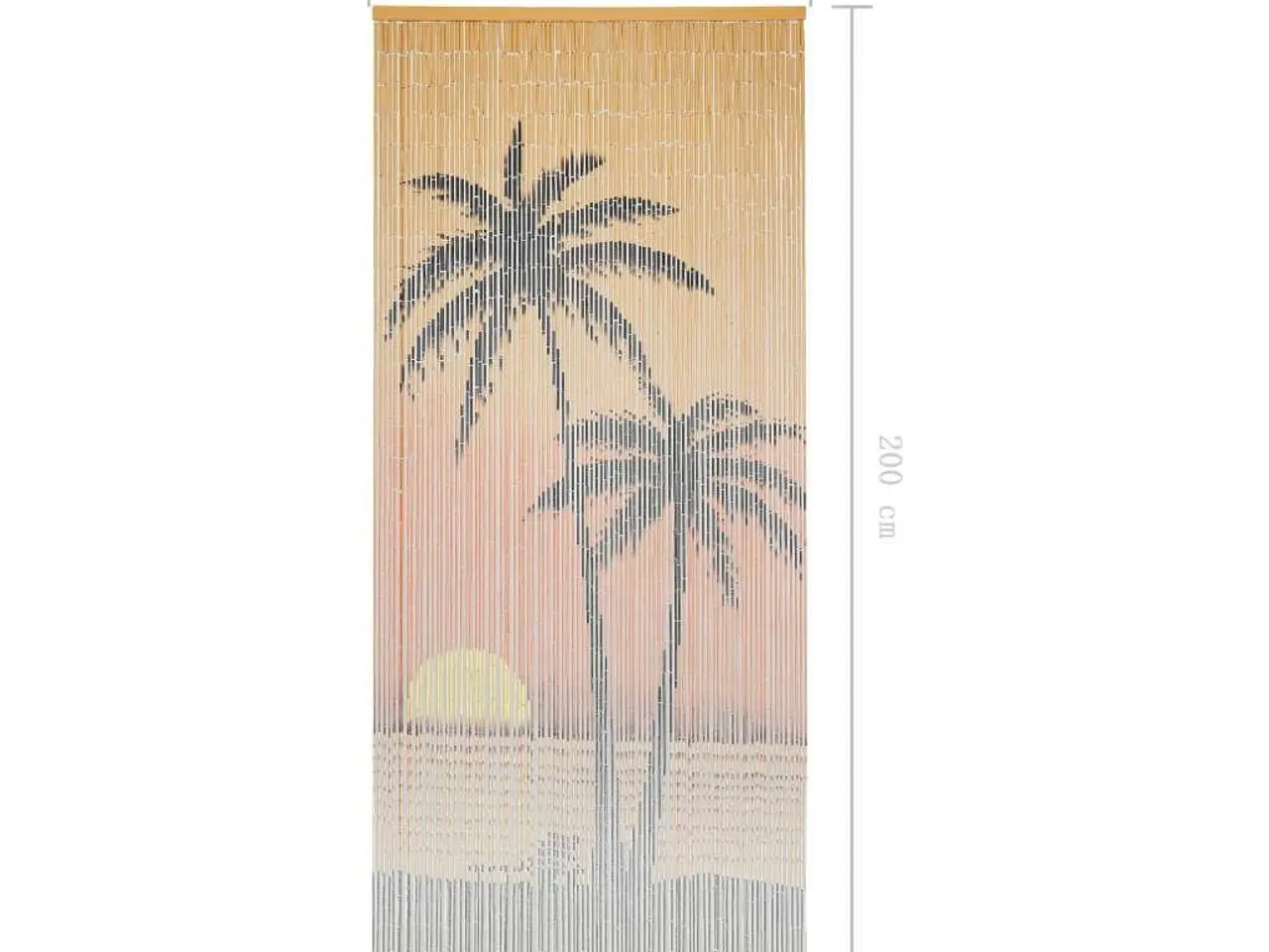 Billede 5 - Insektgardin 90 x 200 cm bambus