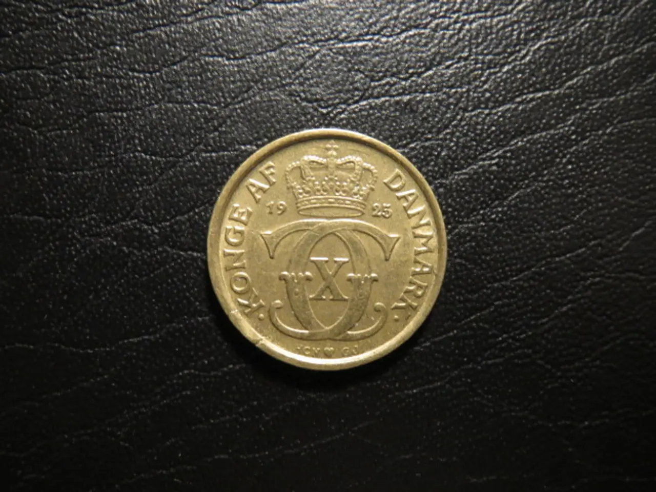 Billede 1 - ½ kr 1925 møntskær