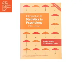 Introduction to statistics in psychology (Bog)