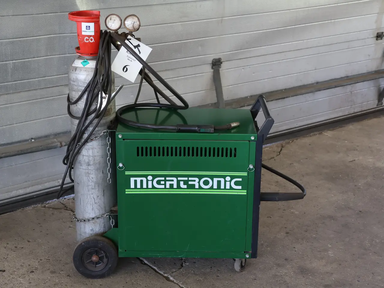 Billede 2 - Migatronic automig 180XE m/20L Co2 flaske