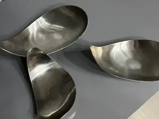 Georg Jensen Leaf skålesæt – 3 stk. i rustfrit stå