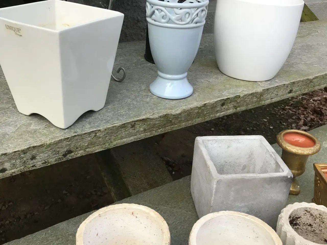 Billede 2 - Urtepotteskjulere div. farver og materialer pr.stk