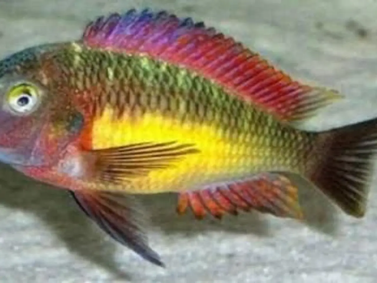 Billede 1 - Cichlider - 14 styk Tropheus Red Rainbow