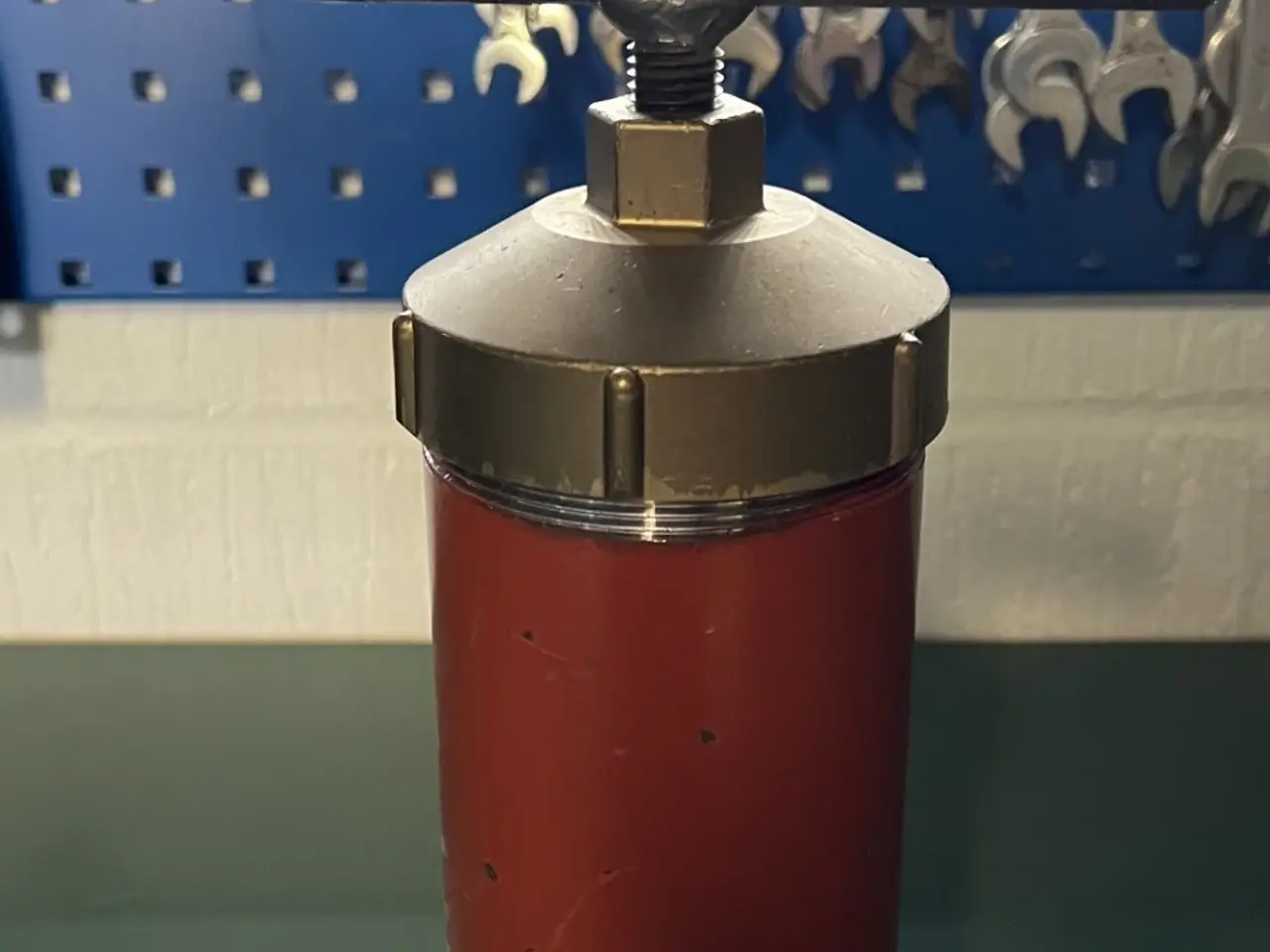 Billede 1 - Fedtpresse 1.0 ltr. incl. monteringsplade