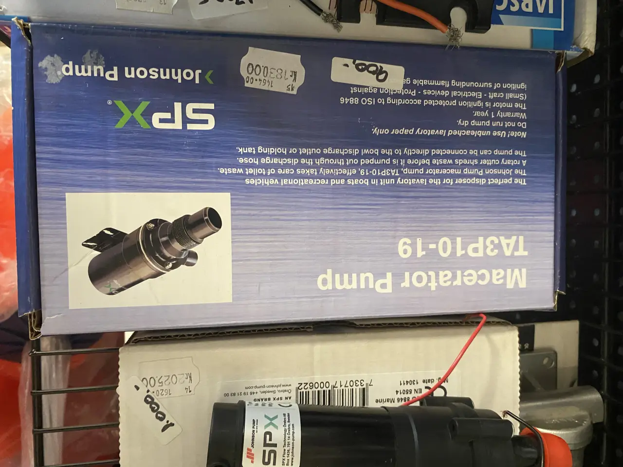 Billede 3 - Johnson maceratorpumpe 12 volt