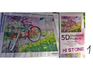 Diamond Painting, store, flere forskellige