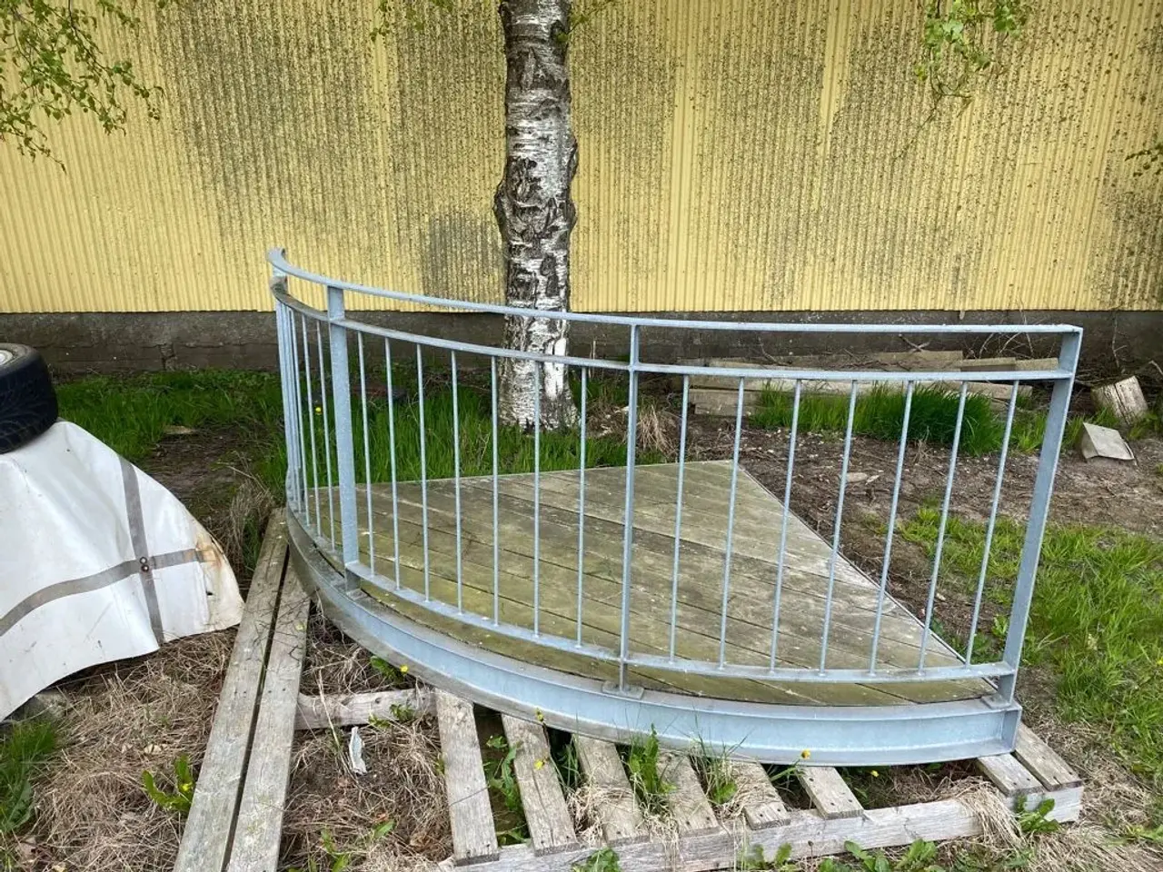 Billede 1 - Galvaniseret altan