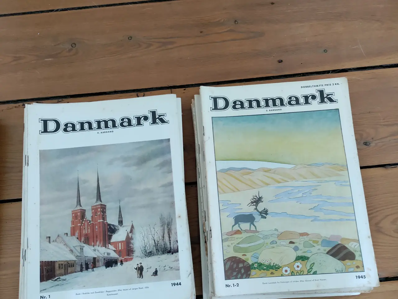 Billede 2 - Danmark.Hæfter fra besættelsestiden.