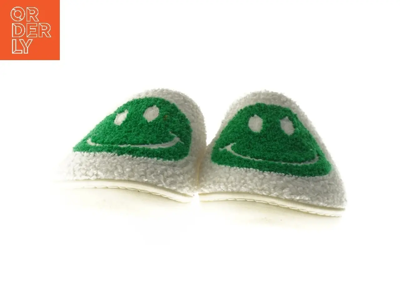 Billede 3 - Hjemmesko med grøn smiley (str. 41-42 )