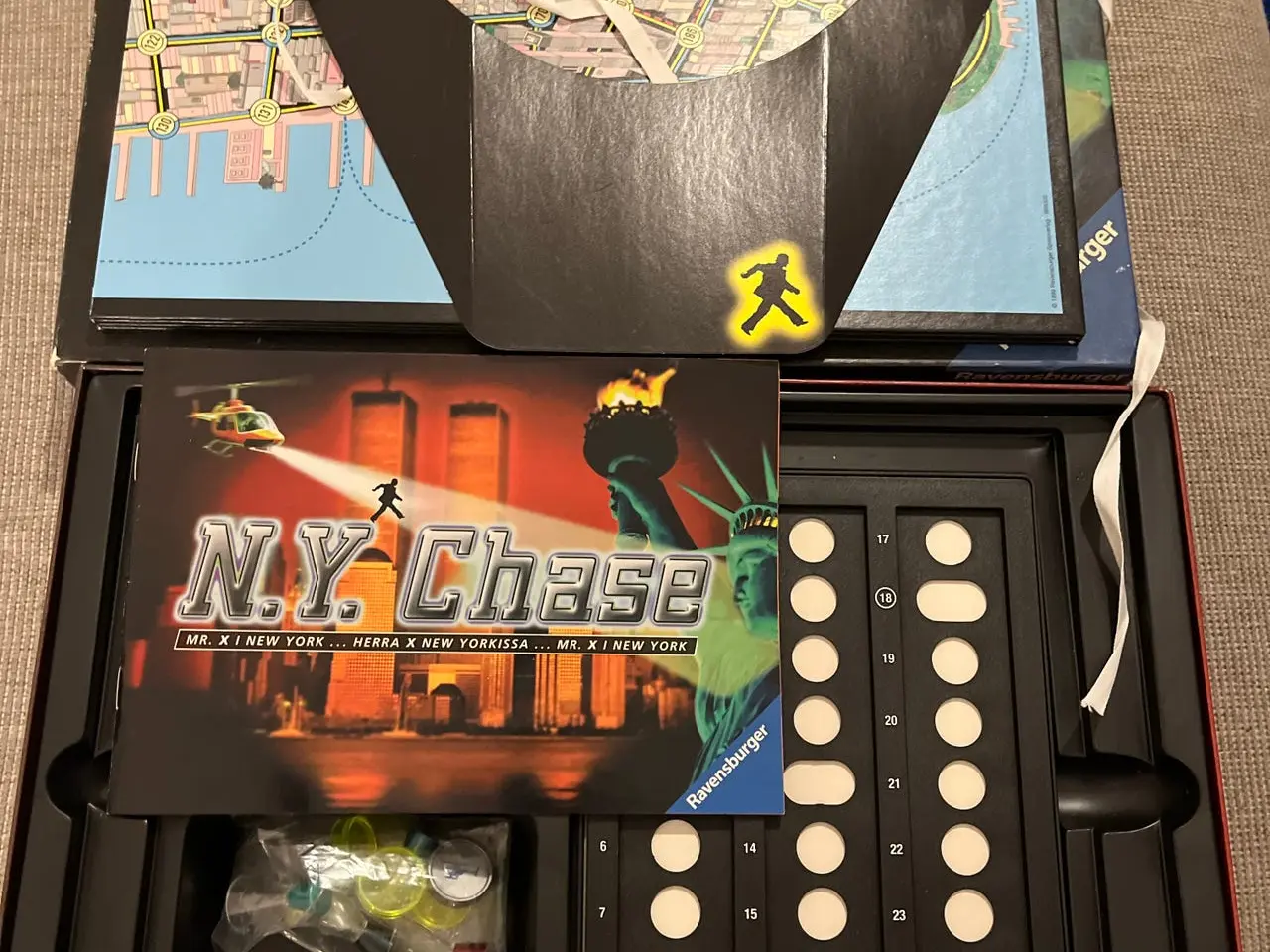 Billede 5 - Ravensburger N.Y. Chase brætspil (komplet)