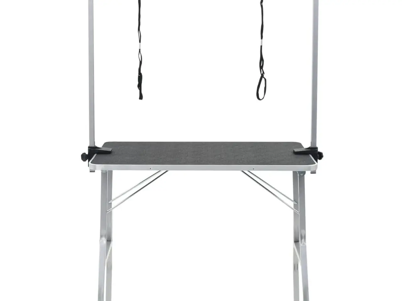 Billede 2 - Vaske-/trimmebord til kæledyr - justerbart med 2 seler, foldbart