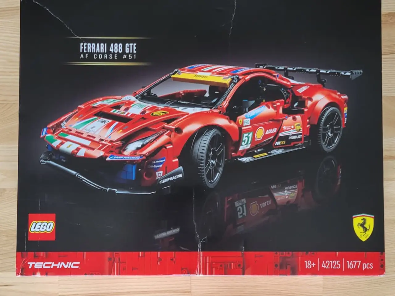 Billede 3 - Lego Technic Ferrari 488 GTE AF Corse 42125