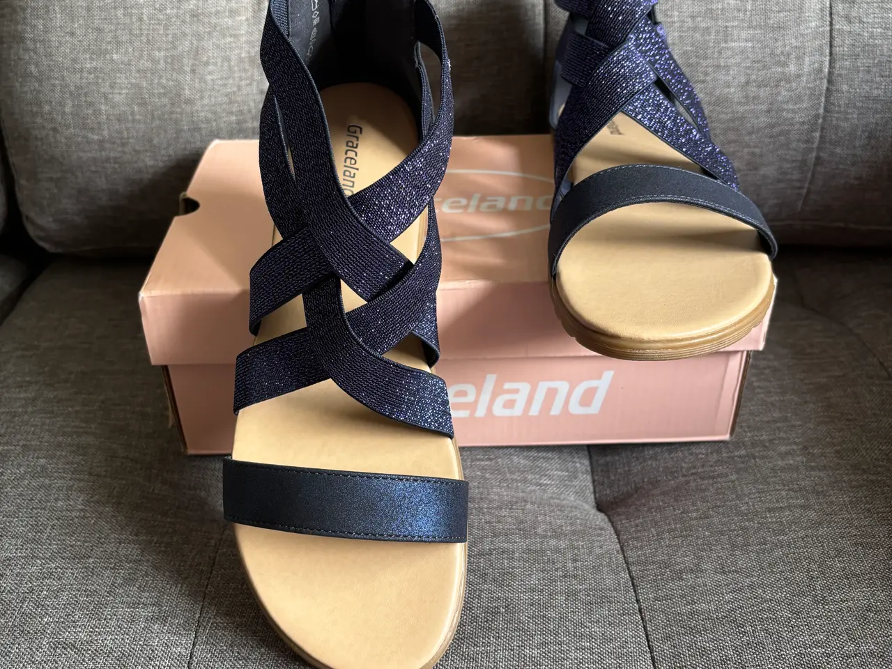 Billede 3 - Graceland sandaler, marineblå, str. 37