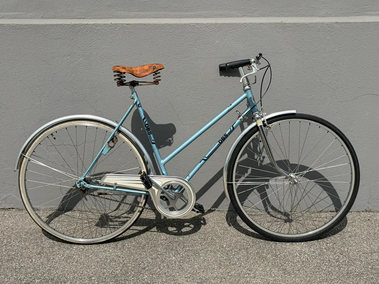 Billede 1 - Lyseblå DBS retro damecykel