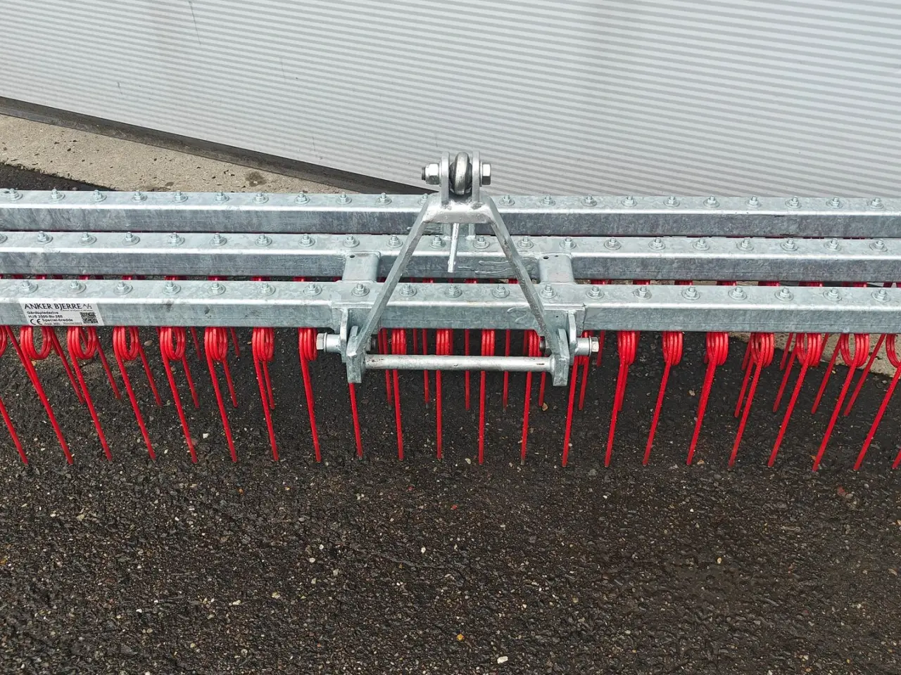 Billede 2 - Egholm Anker Bjerre Riven 150cm 150cm gårdrive, 3-rækket