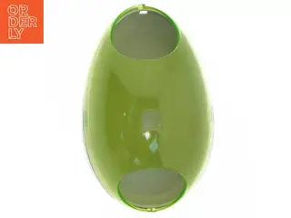 Grøn plast beholder (str. 15 cm)