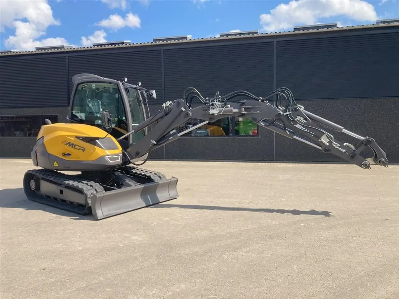Billede 5 - Mecalac 6 MCR 6 tons kompact minigraver på gu.bånd